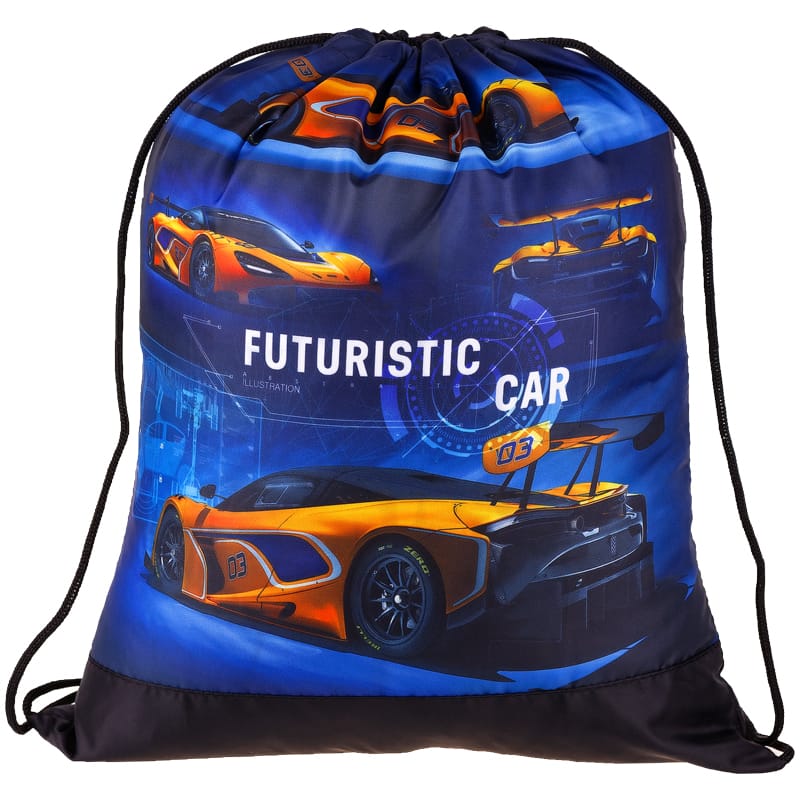 Мешок для обуви 1 отделение ArtSpace "Futuristic car", 340*420мм СДС_31682