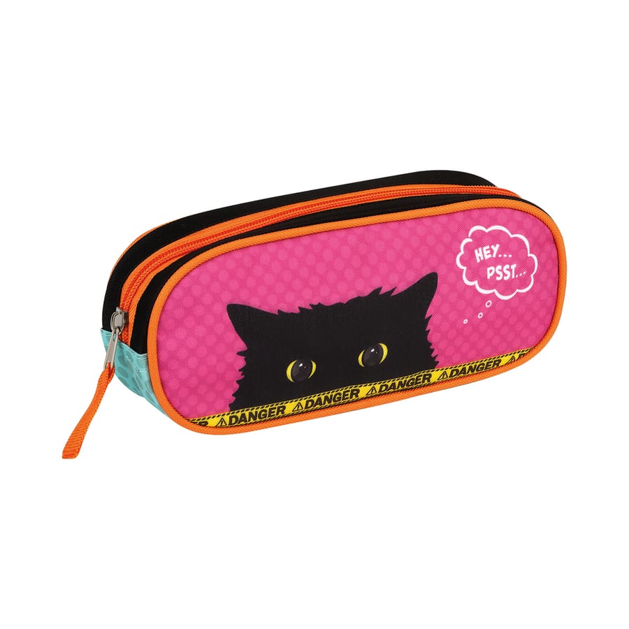 Пенал 210*80*45 ArtSpace "Spy Cat", полиэстер Sch_49583