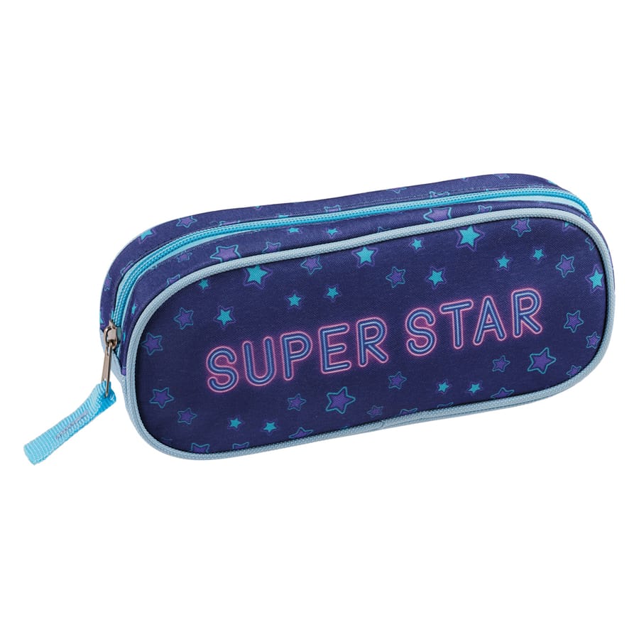 Пенал, 210*80*45 ArtSpace "Super Star", полиэстер Sch_42855