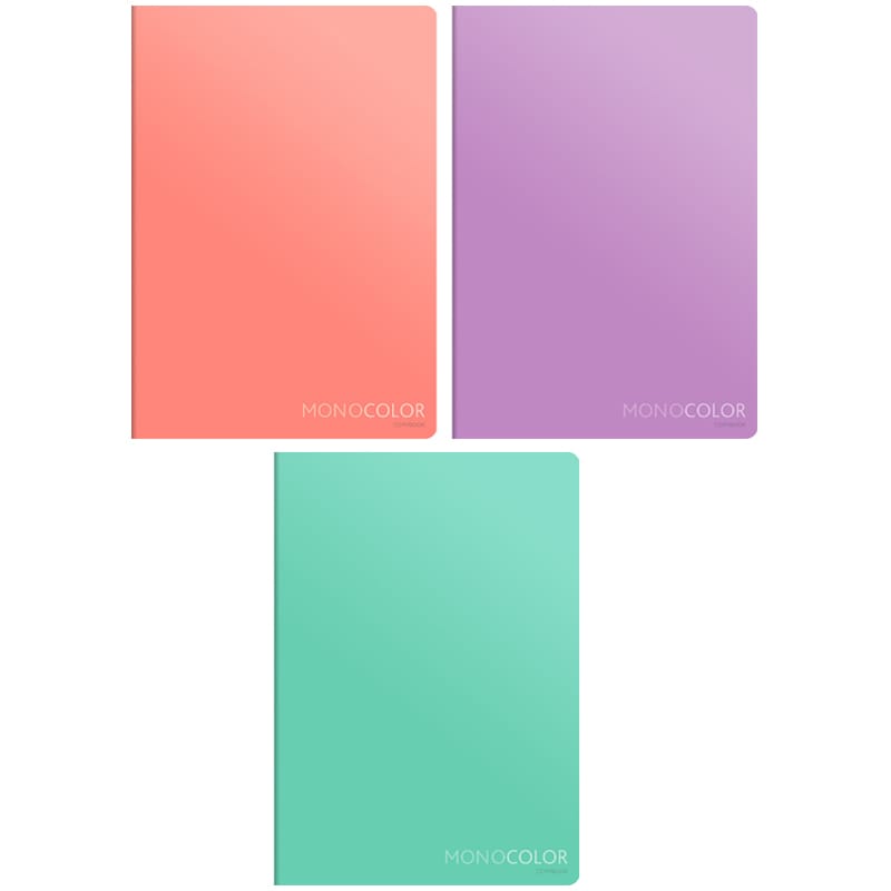 Тетрадь 80л., А4, клетка ArtSpace "Моноколор. Pale color" Т80А4к_21090