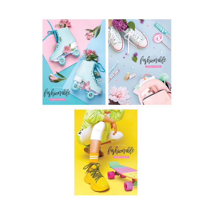 Тетрадь 80л., А4, клетка ArtSpace "Стиль. Girl style" Т80А4к_46511