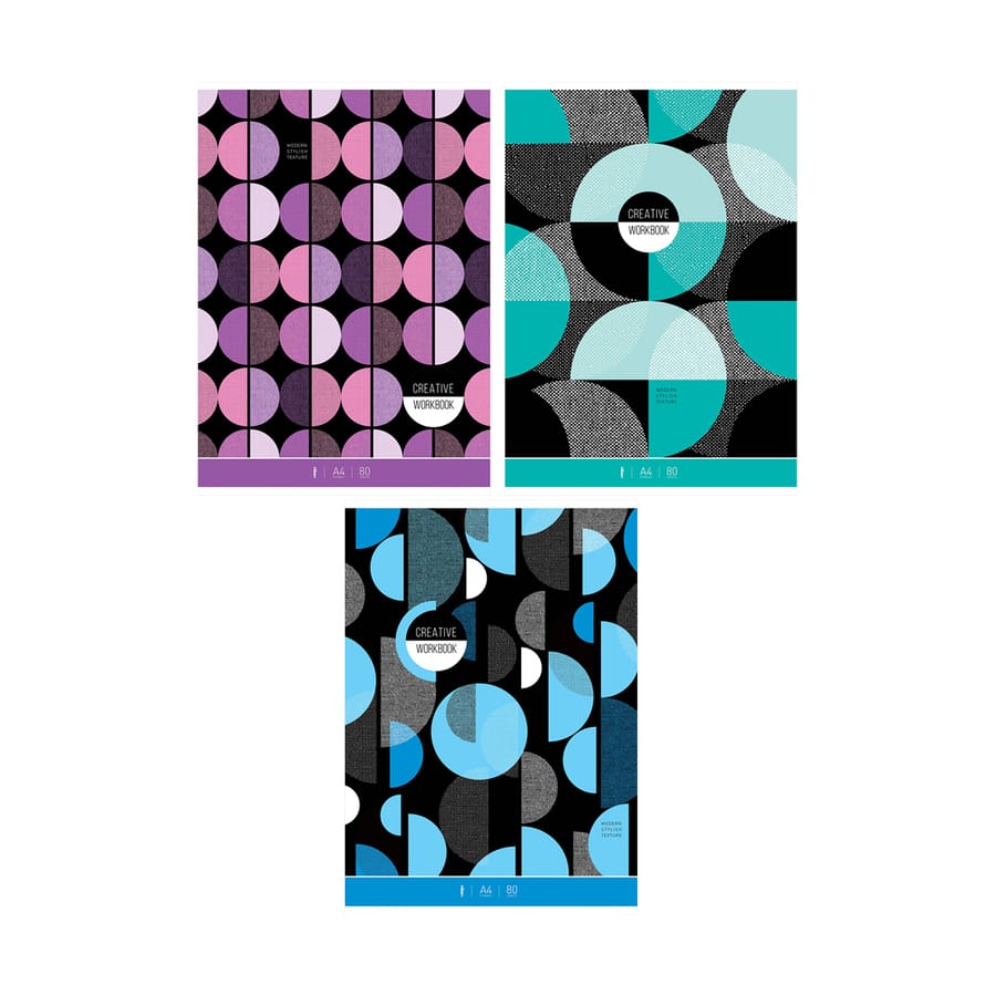 Тетрадь 80л., А4, клетка ArtSpace "Стиль. Pattern collection" Т80А4к_46509