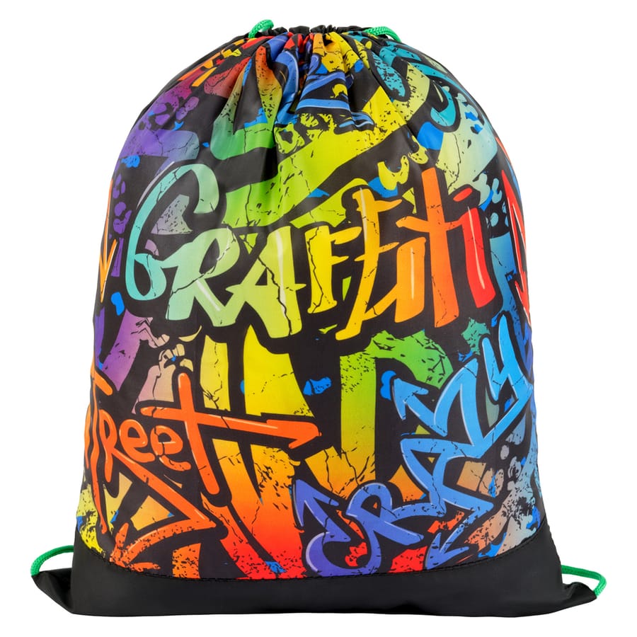 Мешок для обуви 1 отделение ArtSpace "Graffiti", 340*420мм СДС_50170