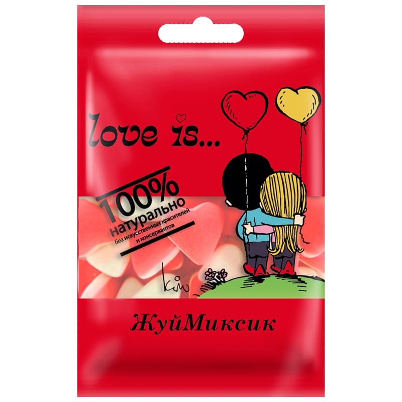 Жевательный мармелад  Love is…, вишня-лимон, 20г 70848