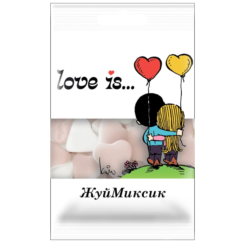 Жевательный мармелад  Love is…, жвачка, 20г 70849
