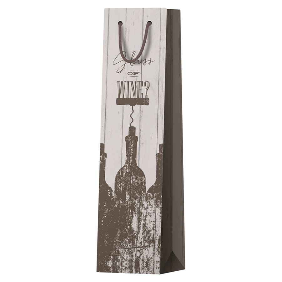 Пакет подарочный 12*36*8,5см ArtSpace "Retro style",  под бутылку Lb_46168