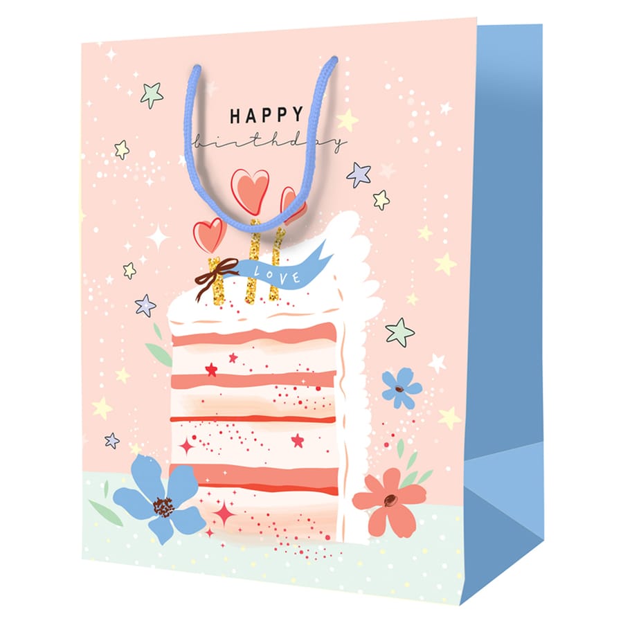 Пакет подарочный 18*23*10см ArtSpace "Happy birthday", ламинированный L_46144
