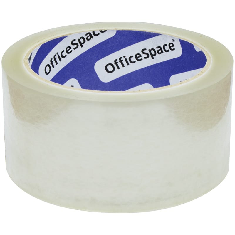 Клейкая лента упаковочная OfficeSpace, 48мм*66м, 40мкм, КЛ_17449