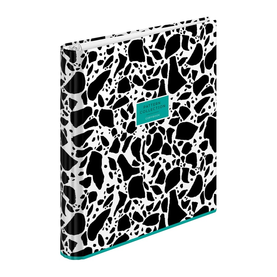 Тетрадь на кольцах А5, 120л., 7БЦ, ArtSpace "Узоры. BW collection", гл/лам. ТК120_45956