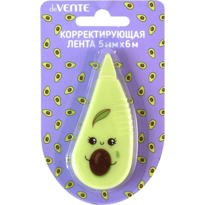 Корректирующая лента 5 мм x 6 м, deVENTE Avocado, 6029827