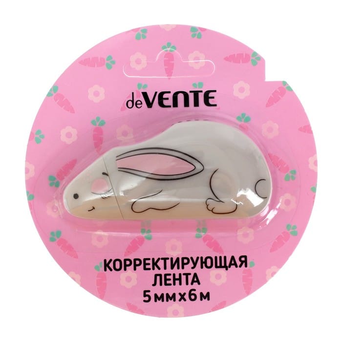 Корректирующая лента 5 мм х 6 м, deVENTE Rabbit, серая 7578655