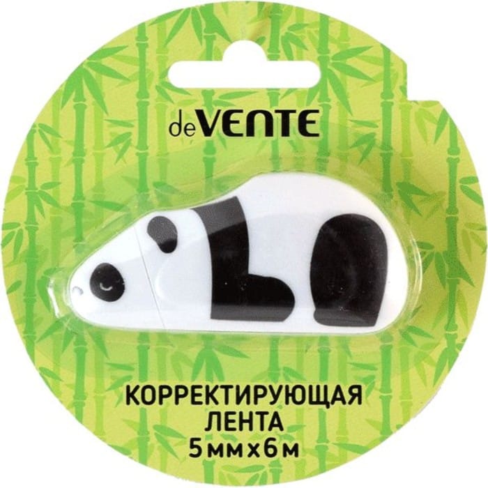Корректирующая лента 5 мм х 6 м deVENTE Panda фронт аппликатор 9567062