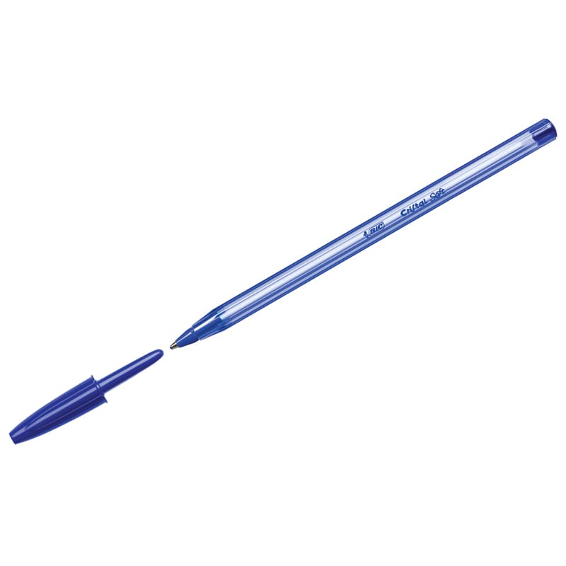 Ручка шариковая Bic "Cristal Soft" синяя, 1,2мм 951434