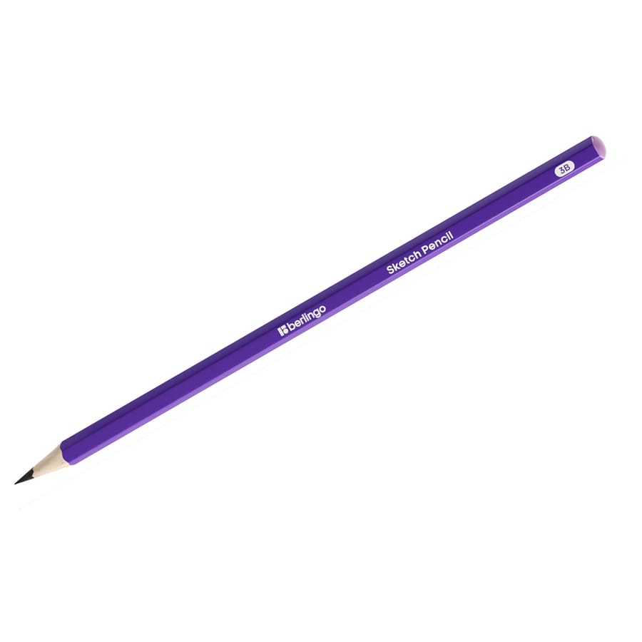 Карандаш ч/г Berlingo "Sketch Pencil" 3B, шестигранный, заточен. SP12013