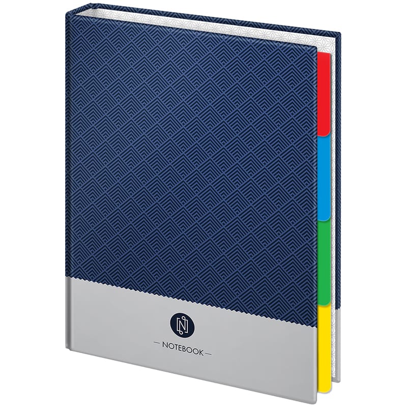 Тетрадь на кольцах А5, 240л., 7БЦ, ArtSpace "Моноколор. Notebook", с 4 разд.,  ТК240_20364