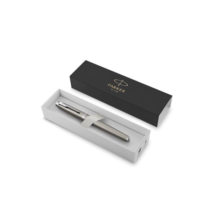 Ручка перьев. Parker IM Essential F319 (2143636) Brushed Metal CT M ст.нерж. подар.кор.2005573