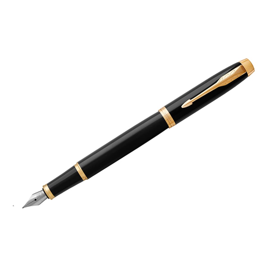 Ручка перьев. Parker IM Core F321 (CW1931645) Black GT F ст.нерж. подар.кор. 1863652