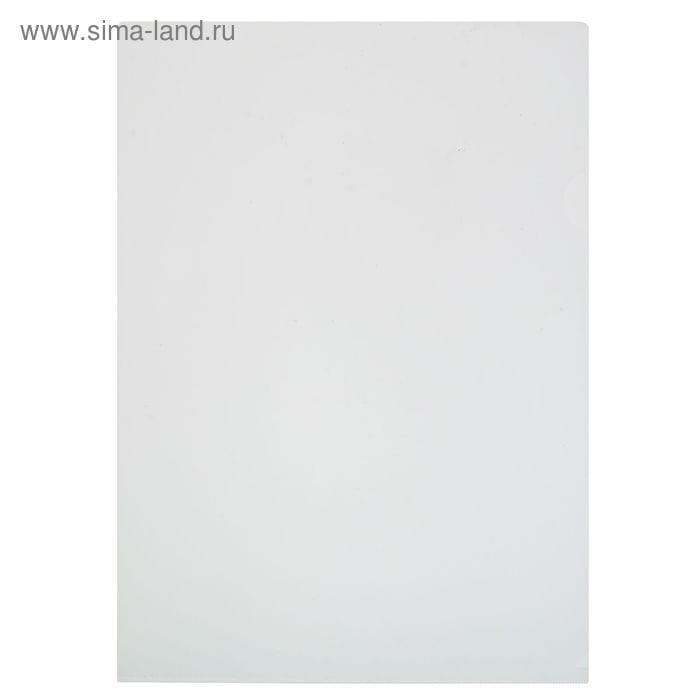 Папка-уголок Бюрократ -E310/1CLEAR A4 пластик 0.18мм прозрачный  816354