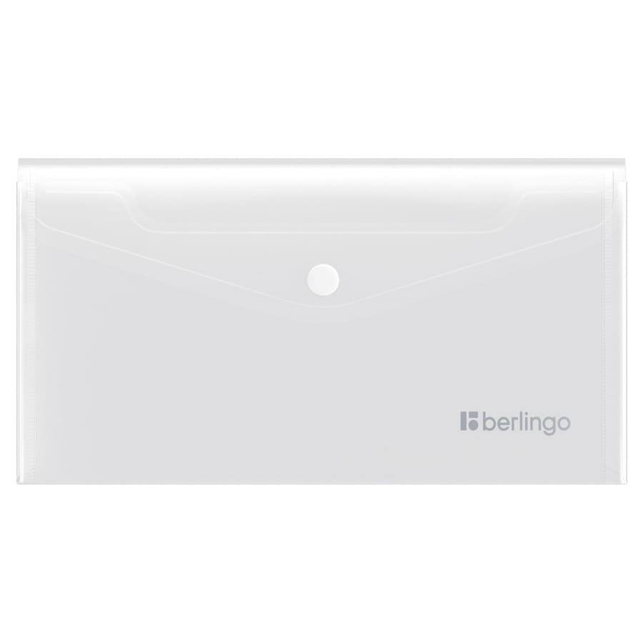 Папка-конверт на кнопке Berlingo "No Secret", С6, 200мкм, матовая EFb_06306