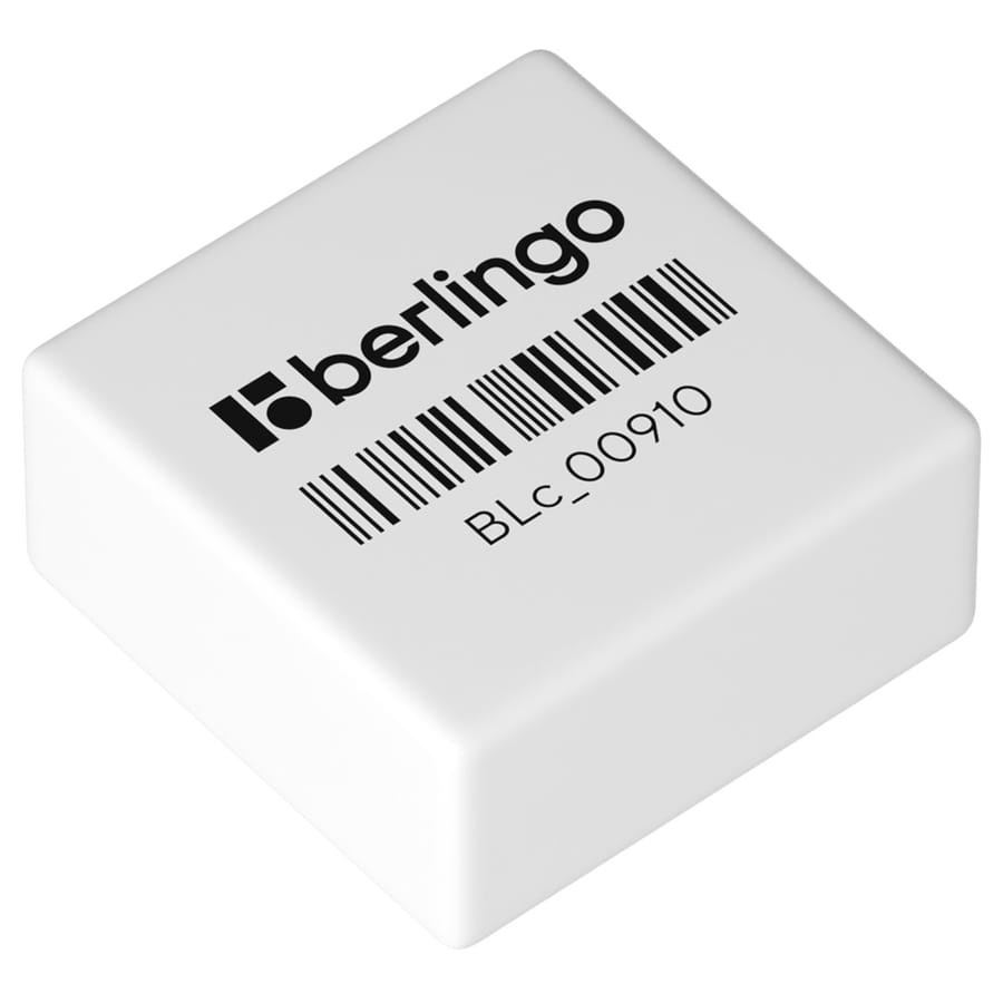 Ластик Berlingo "Eraze 910", прямоугольный, 28*28*13мм BLc_00910