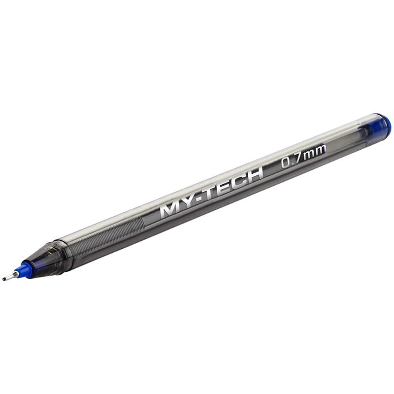 Ручка шариковая масляная PENSAN My-Tech, СИНЯЯ, игольчатый узел 0,7мм, линия 0,35мм, 2240