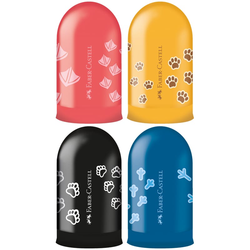 Точилка Faber-Castell Jelly пл/1отверстие, контейнер ассорти 583213
