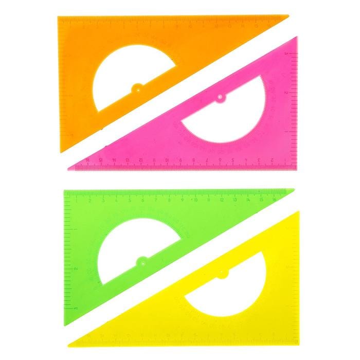 Треугольник с транспорт 16см*30 NEON ТК010