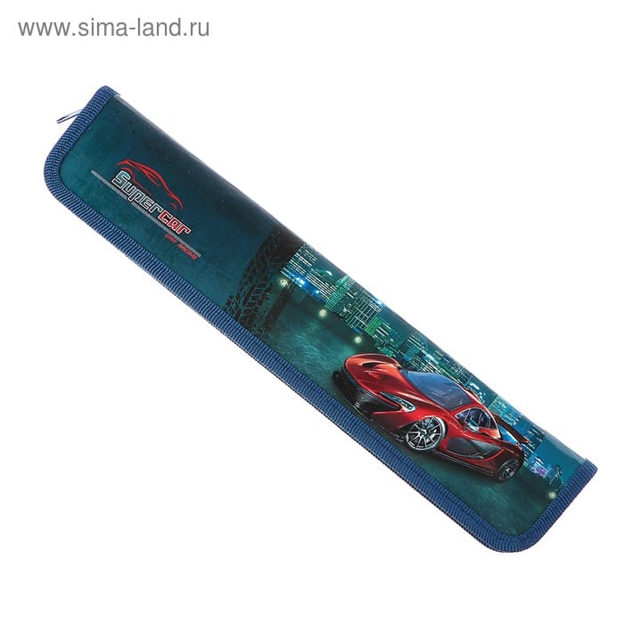 Пенал д/кистей 340*70 ПКК-08-5 Super car красн 52482 4141695