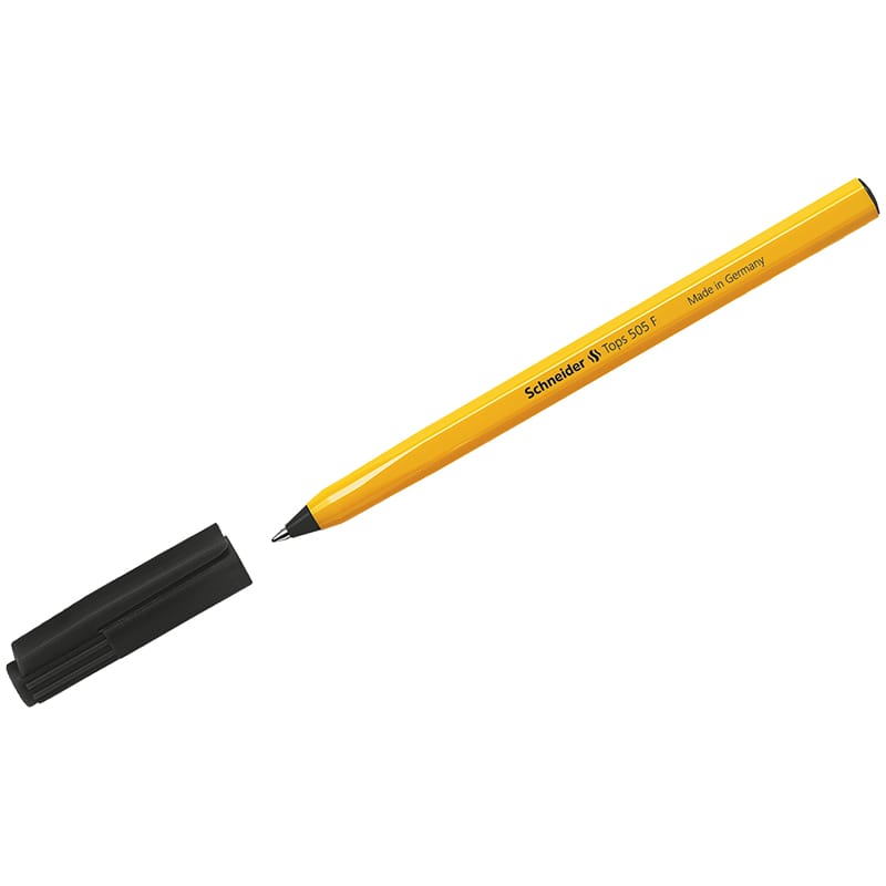 Ручка шариковая Schneider Tops505F черная 0,8мм150501