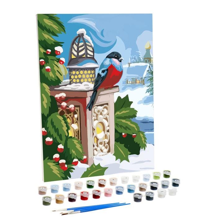 Картина по № "Снегирь"30*40см 5005783