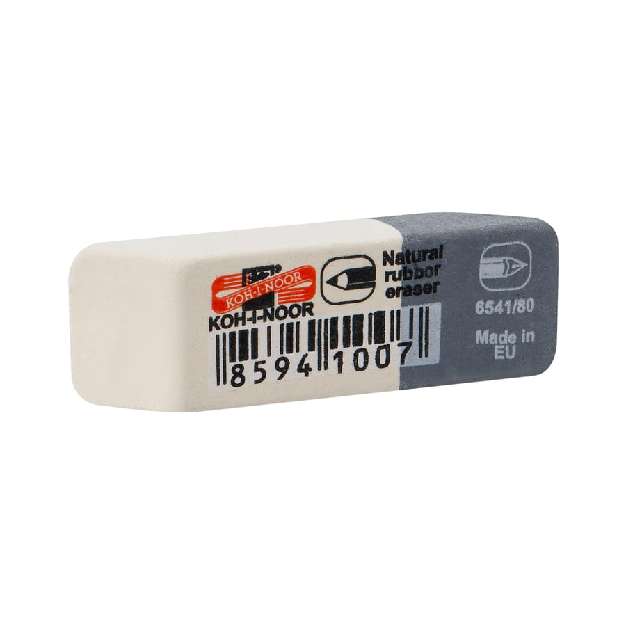 Ластик K-I-N каучук Sanpearl 6541/84-80 42*14*8мм бело-синий 823977