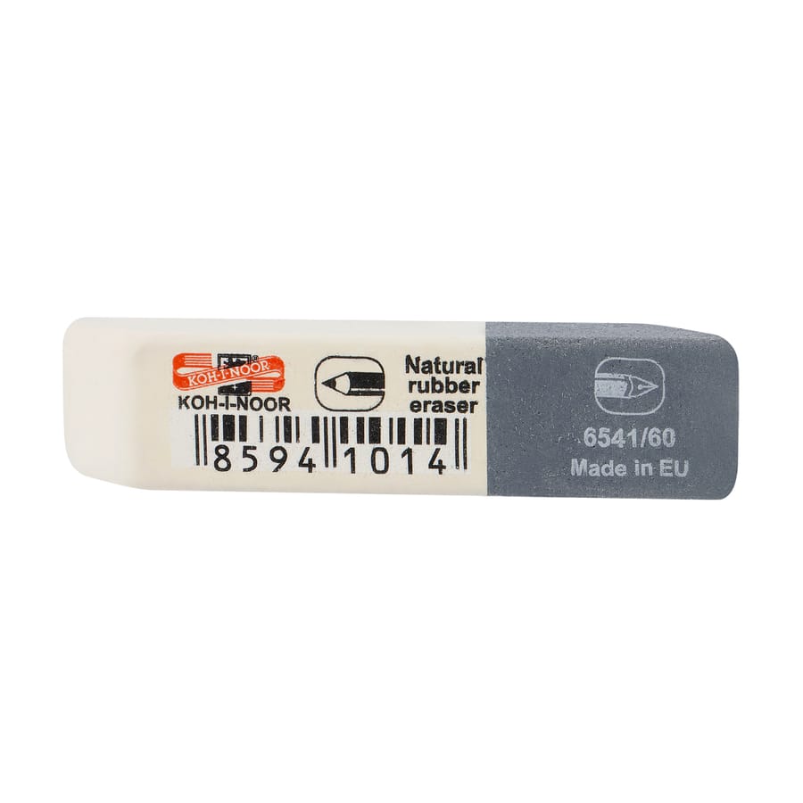 Ластик K-I-N каучук Sanpearl 6541/56-60 52*14*8мм бело-синий 823978