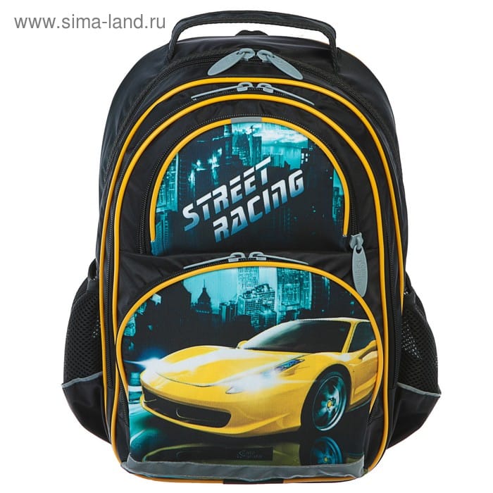 Рюкзак "Авто" черн 36*23*13 мал 3947965