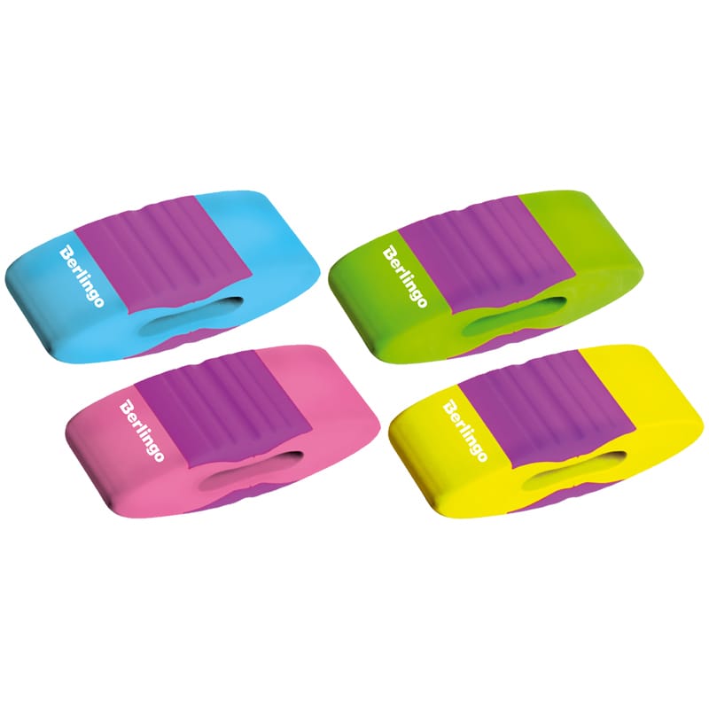 Ластик Berlingo "Color" прямоугольный, термопластичная резина, 56*23*14мм BLc_00280