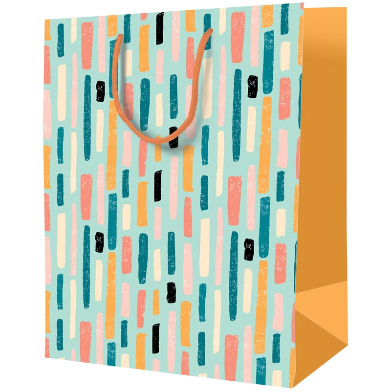 Пакет подарочный 26*32*12см ArtSpace "Trendy stripes", ламинированный