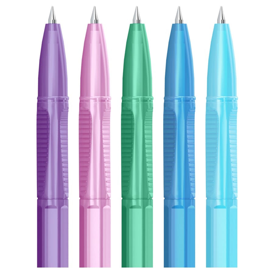Ручка шариковая Berlingo "Tribase Pastel" синяя, 0,7мм 70942