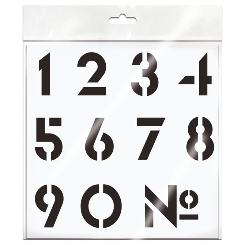 Трафарет ArtSpace 20*20см "Цифры" ТЦ2020_45561