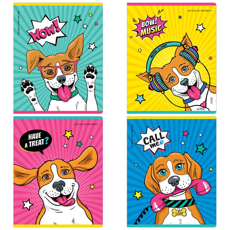 Тетрадь 48л., А5, клетка ArtSpace "Питомцы. Comic animals", эконом Т48кС_42934