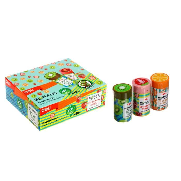 Ластик Deli EH01400 Blooming цилиндр 22x43мм ассорти