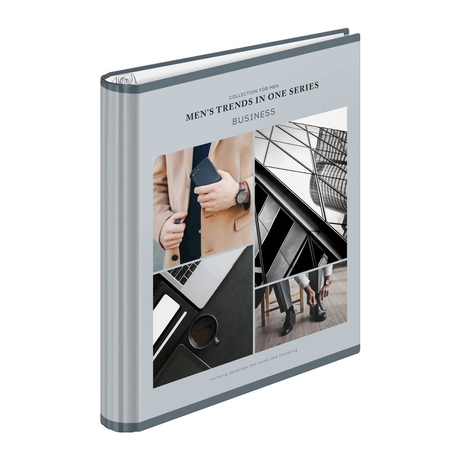 Тетрадь на кольцах А5, 120л., 7БЦ, ArtSpace "Стиль. For men", глянцевая ламинация ТК120_45951