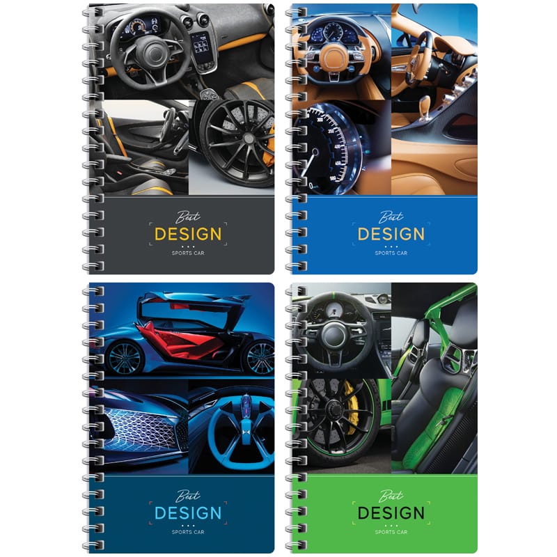 Записная книжка А6 80л., на гребне ArtSpace "Авто. Interior car" Зк6к80гр_26888