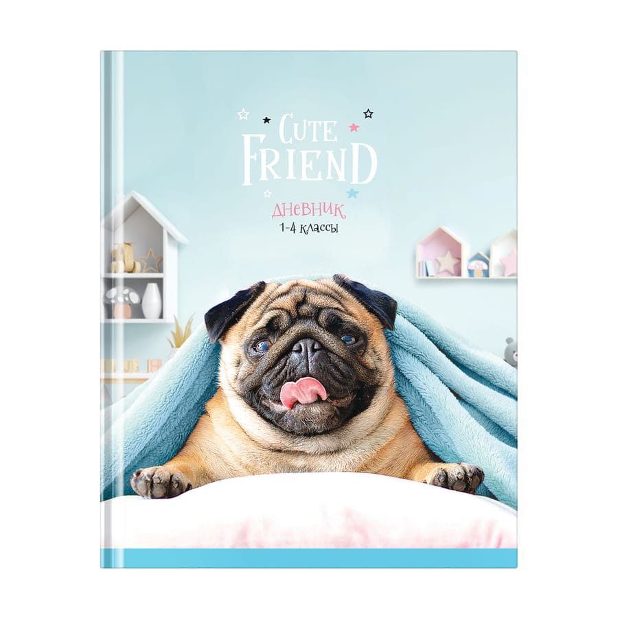 Дневник 1-4 кл. 48л. ЛАЙТ ArtSpace "Питомцы. Funny pets", мат/лам. Дм48лт_46263