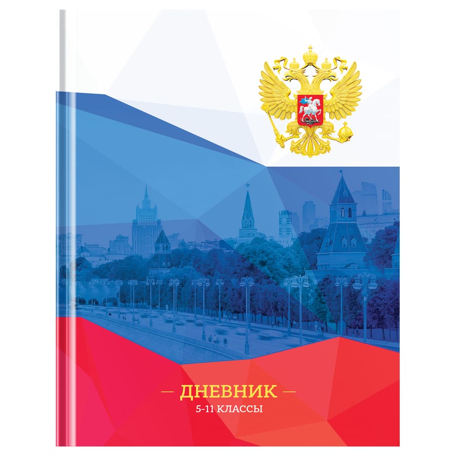 Дневник 5-11 кл. 48л. (твердый) ArtSpace "Россия. Moscow view", гл/ламинация Дс48т_36238